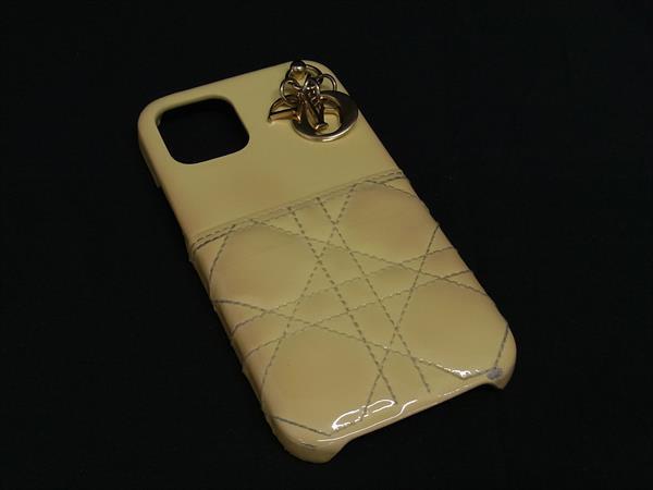 【美品】レディディオール Lady Dior iPhoneケース12/12pro ディオール Dior iPhone12/12Pro ケース レディディオール