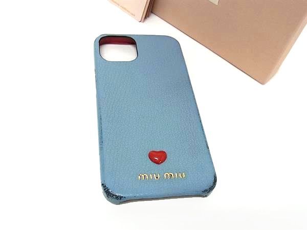 miumiu　ミュウミュウ　iPhoneケース　マテラッセ　5ZH163 マテラッセ MiuMiu(ミュウミュウ) スマホケース・テック