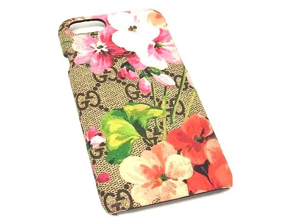 付属品付き✨GUCCI iPhone7・8Plusケース フラワー花柄 GG総柄 楽天市場】GUCCI グッチ PVC GG柄 花柄 フラワー iPhone7plus