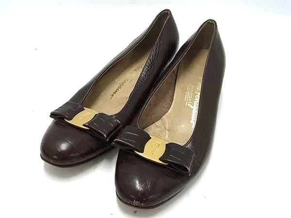 楽天市場】Salvatore Ferragamo フェラガモ ヴァラリボン クロコダイル