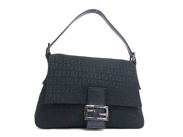 極美品✨FENDI マンマバケット ズッキーノ柄 ショルダーバッグ レザー 美品 FENDI マンマバケット ズッキーノ ショルダーバッグ
