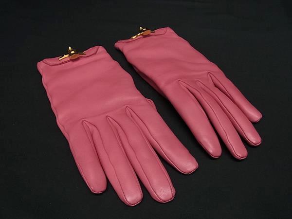 破格値　エルメス　ケリーチャーム手袋　グローブ　サイズ7 美品 22410812_1.jpg