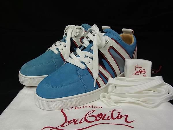 ChristianLouboutinローカットスニーカーReteroキャンバスレザー 3250204bk01-3250204bk01-