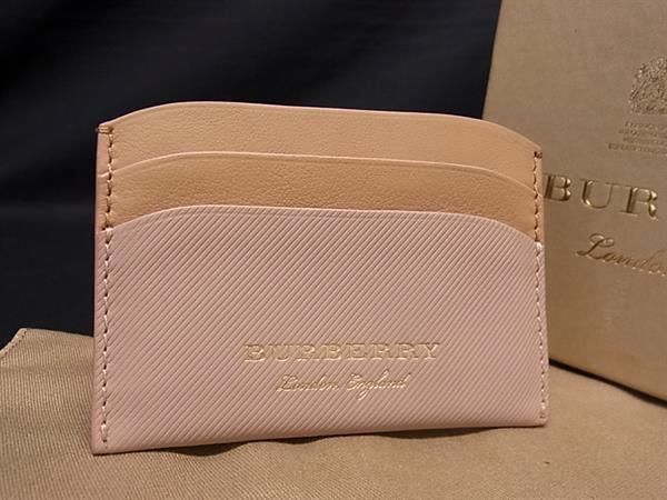 楽天市場】【新品未使用品】BURBERRY バーバリー レザー カードケース