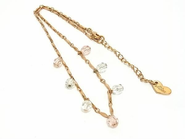 JILL STUART K18WG ダイヤモンド　リボンネックレス0.15ct ジルスチュアート JILLSTUART K10 リボン