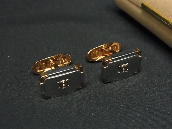 セリーヌ マカダム　カフス 楽天市場】□美品□ CELINE セリーヌ マカダム柄 カフスボタン