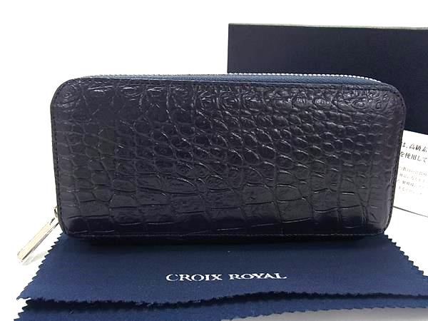 楽天市場】CROIX ROYAL 長財布 クロワ・ロワイヤル メジロクロコダイル