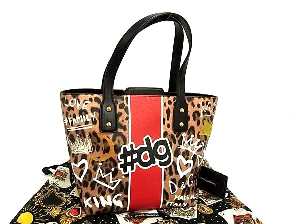 楽天市場】DOLCE&GABBANAレース×ビニール トートバッグ花柄 ロゴ