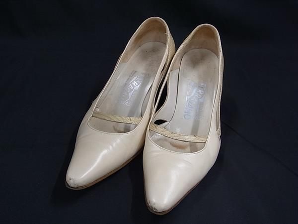 楽天市場】Salvatore Ferragamo フェラガモ レザー パンプス 表記
