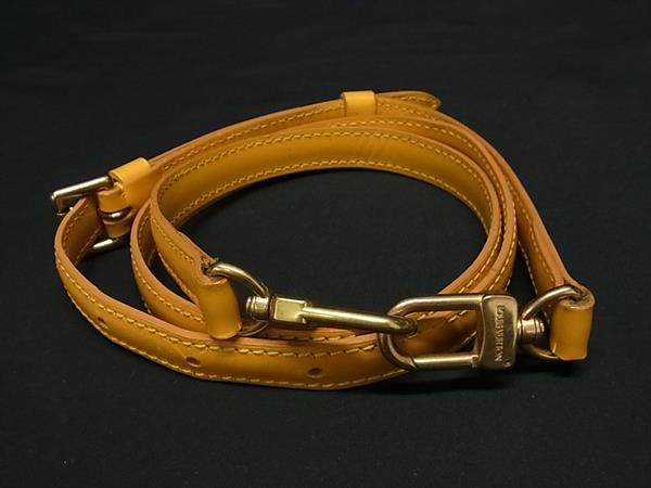 LOUIS VUITTON ルイヴィトン バッグ用 ショルダーストラップ 斜め掛け 肩掛け レディース イエロー系 FH0271｜pleasure-Store　店