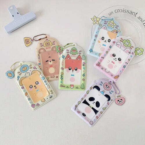 楽天市場】トレカ ケース アニマル レトロ Y2K 動物 チャーム付き