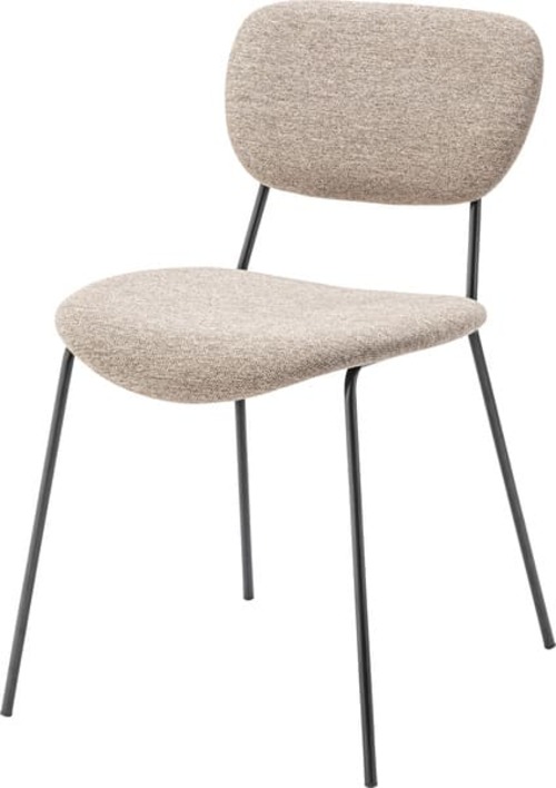 椅子 チェア おしゃれ かわいい シンプル ナチュラル 高さ75cm 幅48cm 奥行55cm 耐荷重80kg リビング 1人掛け グレー ベージュ 完成品 疲れない ダイニング アームレストなし スチール 北欧