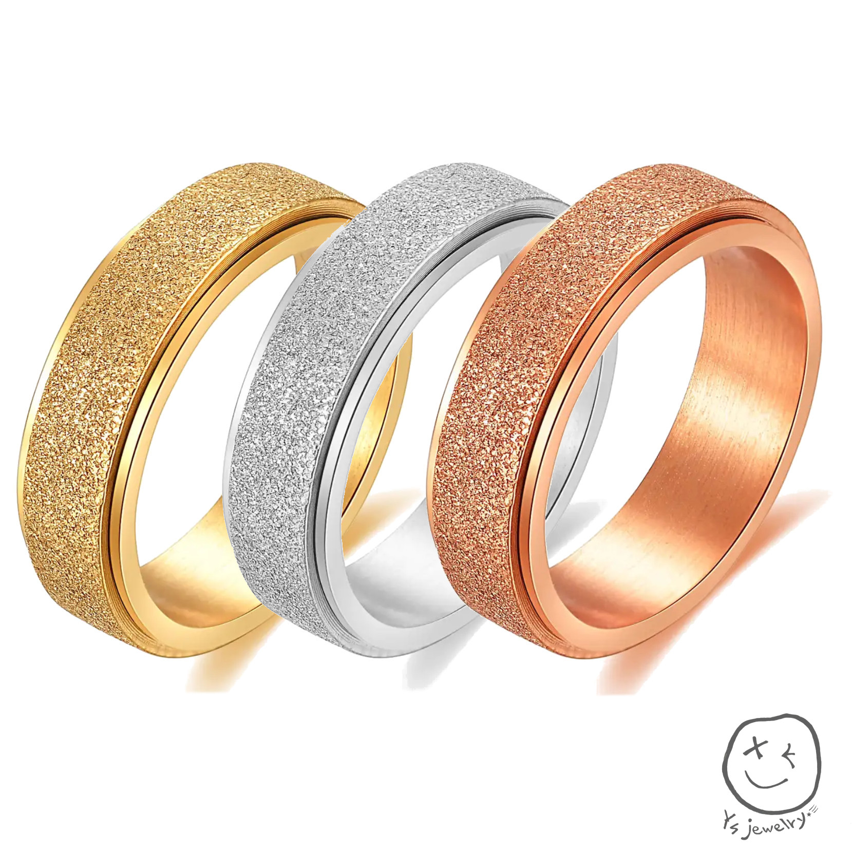 ステンレススチール 木目調 リング ダマスカス鋼×木 sr0155 ステンレスアクセサリー リング