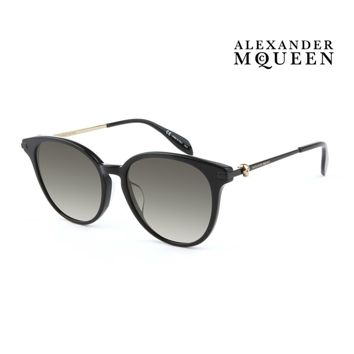 人気定番 Alexander Mcqueen アレキサンダー マックイーン サングラス メンズ レディース Uvカット 上品オシャレ 大人可愛 Am0122sk 001 並行輸入品 誠実 Qchfoundation Ca