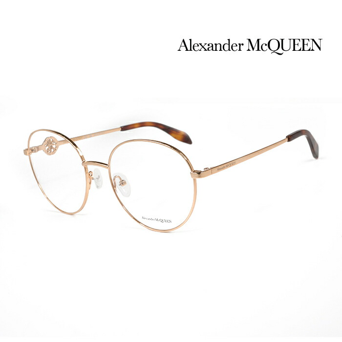 楽天市場】Alexander McQueen めがね ブラック アレキサンダー