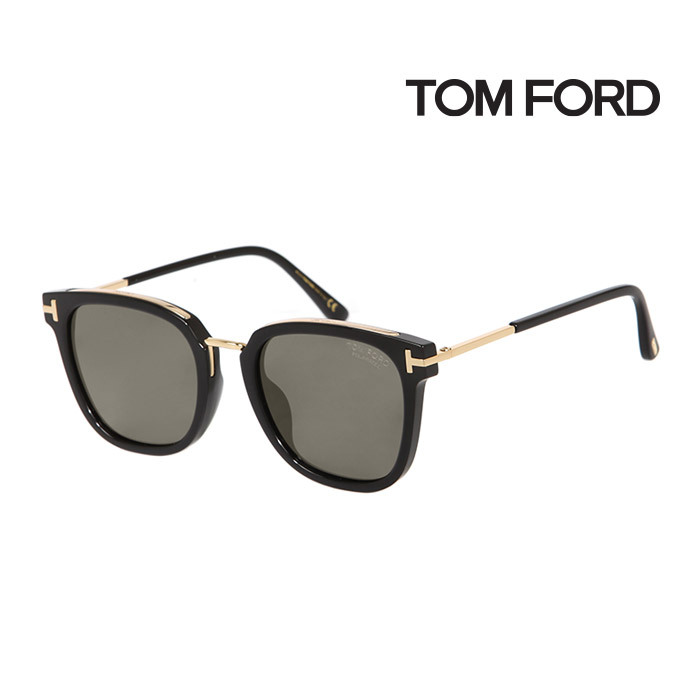 サングラス トムフォード TOMFORD メンズ レディース 上品 オシャレ 大人可愛い FT0804 01D [新品 真正品 並行輸入品]  眼鏡・サングラス 