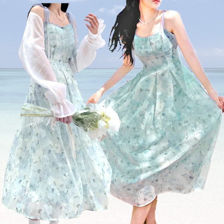 楽天市場】レディース マキシシフォンワンピース リゾート 夏 白