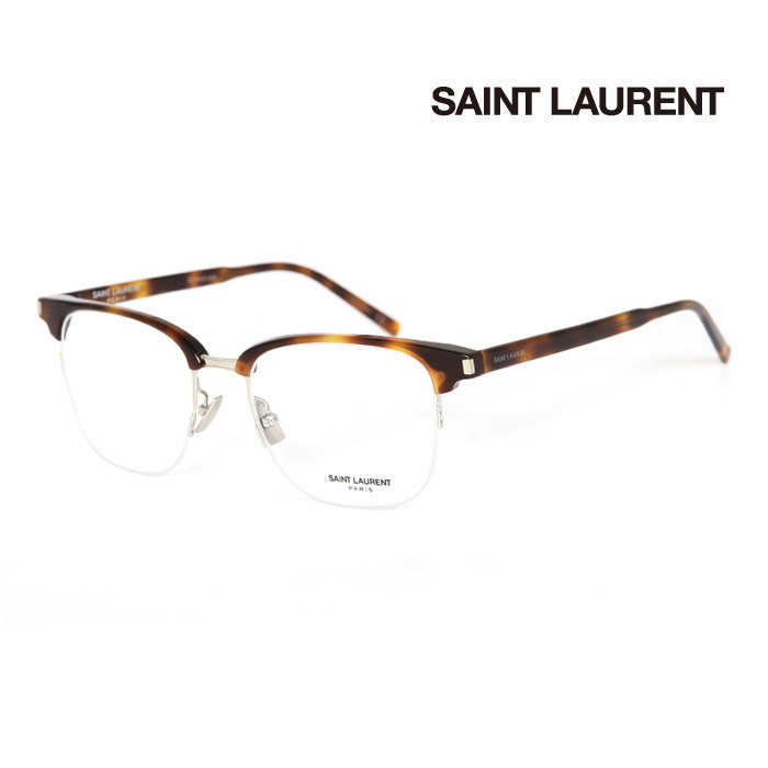 【楽天市場】メガネ Saint Laurent サンローラン メンズ レディース 上品 オシャレ 大人可愛い 伊達眼鏡 Sl189 Slim 003 新品 真正品 並行輸入品 ：いさなショップ
