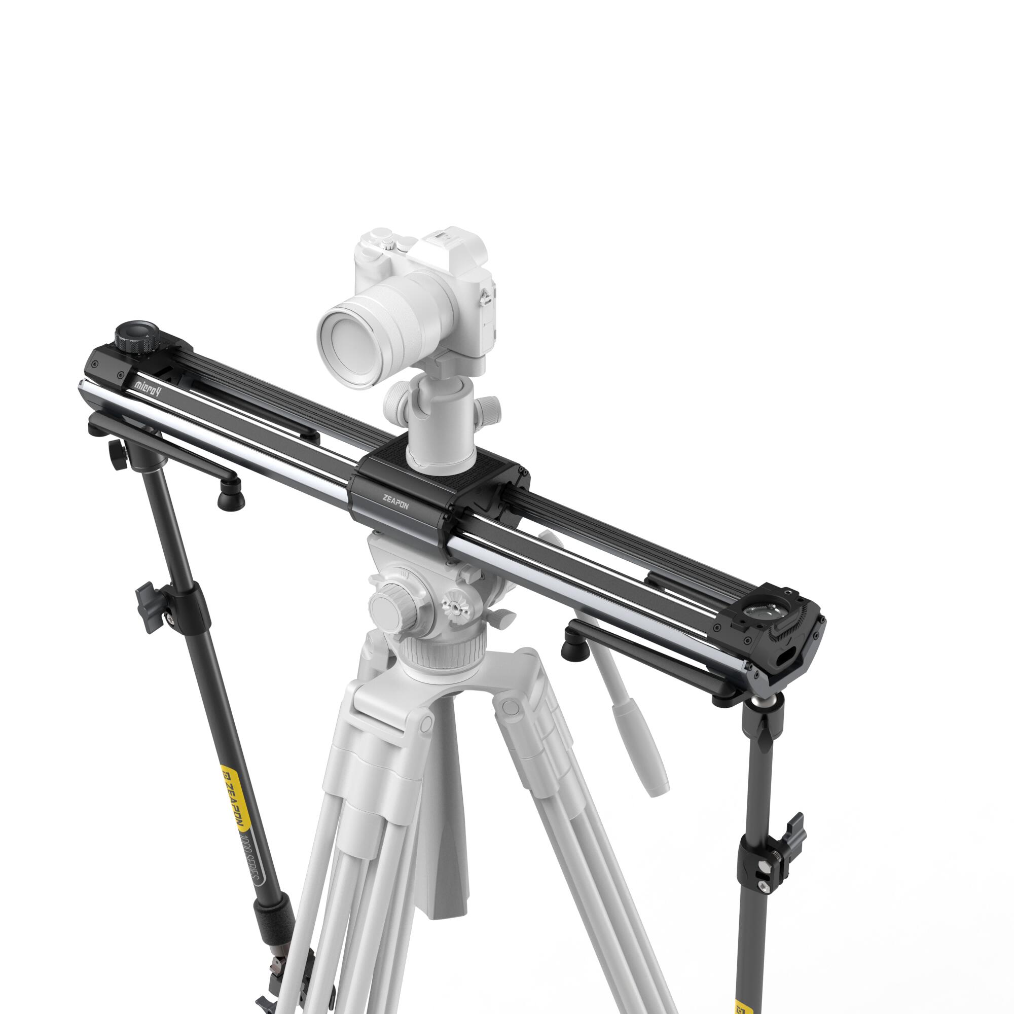 ZEAPON Micro4 M500/M700/M1000 手動ダブルディスタンススライダー Double Distance Slider カメラスライダー ビデオ/カメラ/タイムラプス|ワイエスイメージ