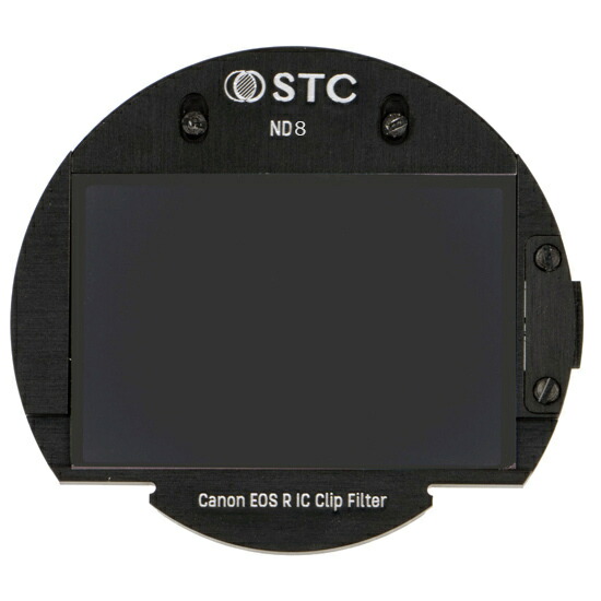 STC キヤノン EOS RFマウント用 クリップフィルター ND8 ND16 ND32 ND64 ND400 ND1000 カメラマウント内蔵式の画期的なNDフィルター
