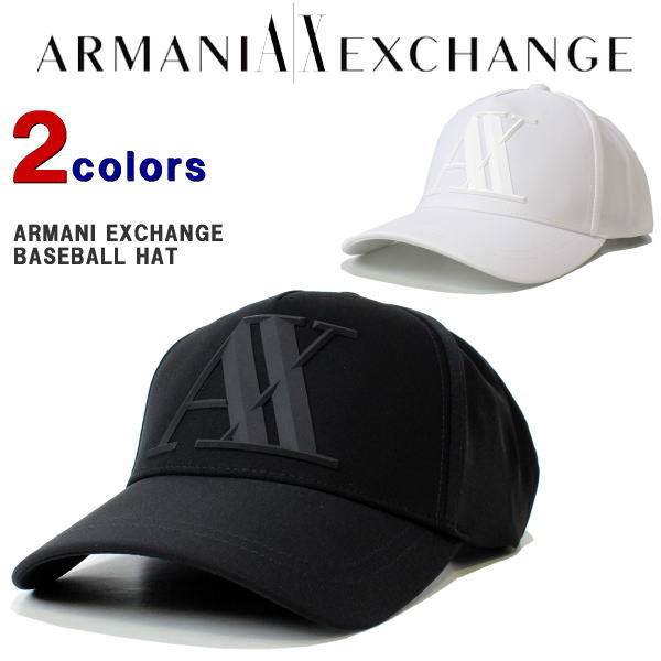 アルマーニ キャップ Armani Exchange アルマーニ エクスチェンジ メンズ キャップ ラバーロゴ キャップ 帽子 カッコイイ オシャレ プレゼント ギフト Cc518 あす楽対応 Arganita Tn