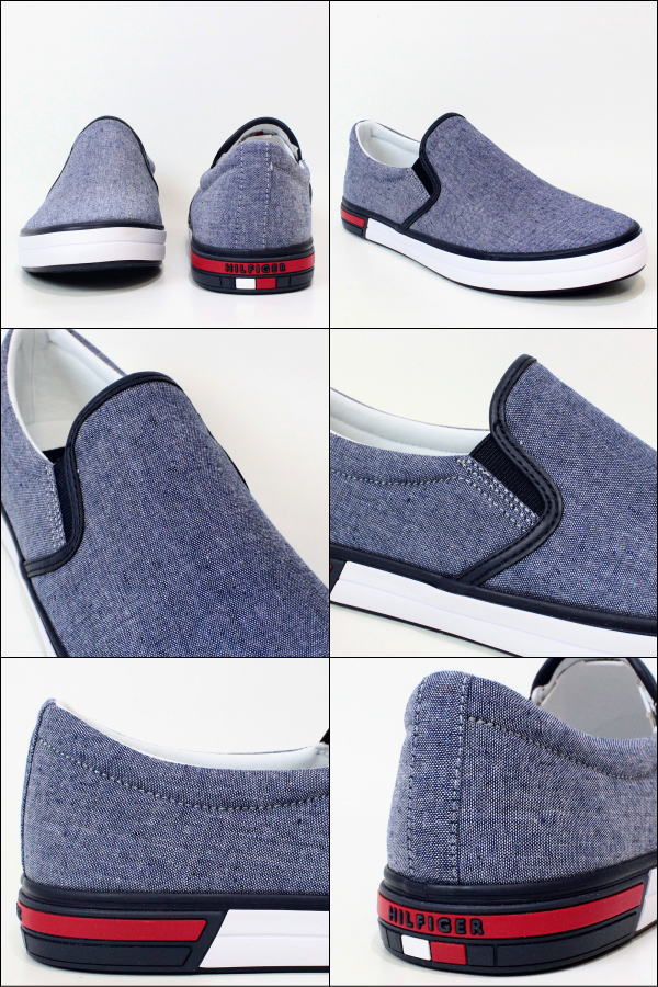 トミー スニーカー Tommy Hilfiger トミーヒルフィガー メンズ カンヴァススリッポン スリッポン スニーカー 履物 シューズ キャンバス Tm Rotay2 Canvas Slip On Shoes カッコイイ オシャレ 頂戴物 頂き物 Rotay2 あす沖融たる合う Vned Org