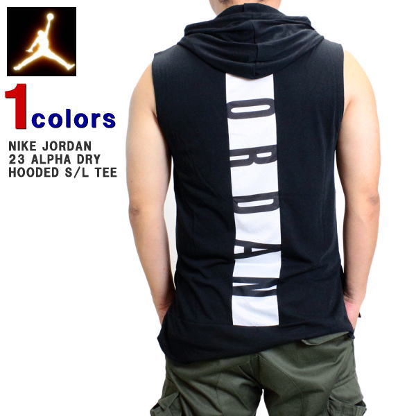 jordan alpha sleeveless hoodie