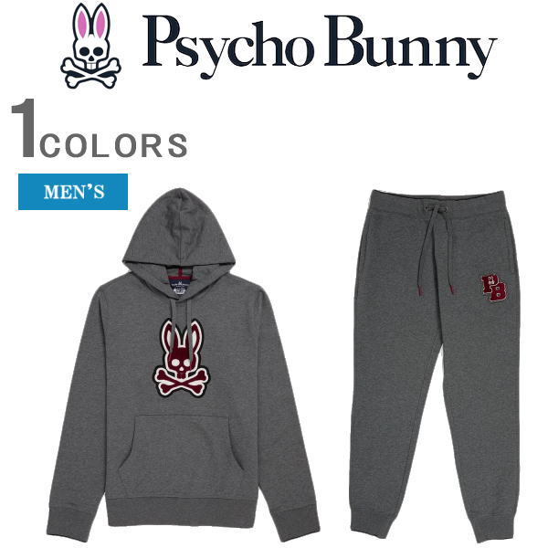 楽天市場】サイコバニー 上下セット Psycho Bunny メンズ スウェット