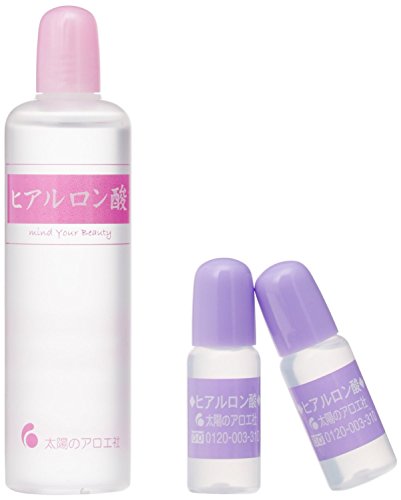 太陽のアロエ社 ヒアルロン酸 3個セット 太陽のアロエ社 ヒアルロン酸 原液 80ml 10ml×2付き ヒアルロン