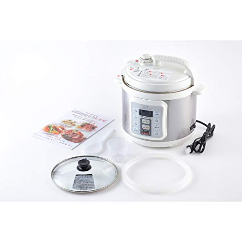 D&S ディーアンドエス 食材を入れてタイマーを押すだけ簡単調理電気圧力鍋 Amazon.co.jp: D&S ディーアンドエス 食材を入れてタイマーを