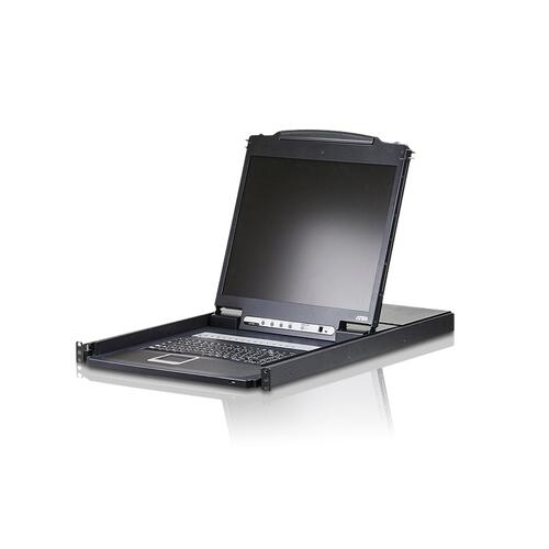 CL1316N：19インチLDC コンソールドロワー (16ポートKVM切替器 VGA：1280&times;1024 USB+PS/2 KVMケーブル2本同梱)｜YSOLSHOP　店