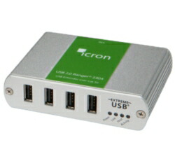 USB 2.0 Ranger 2304：USB 2.0 取りひろげる器｜USB：4界面｜Cat5e/6/7：100m｜USB 3.0 デバイス相応う (480Mbps)