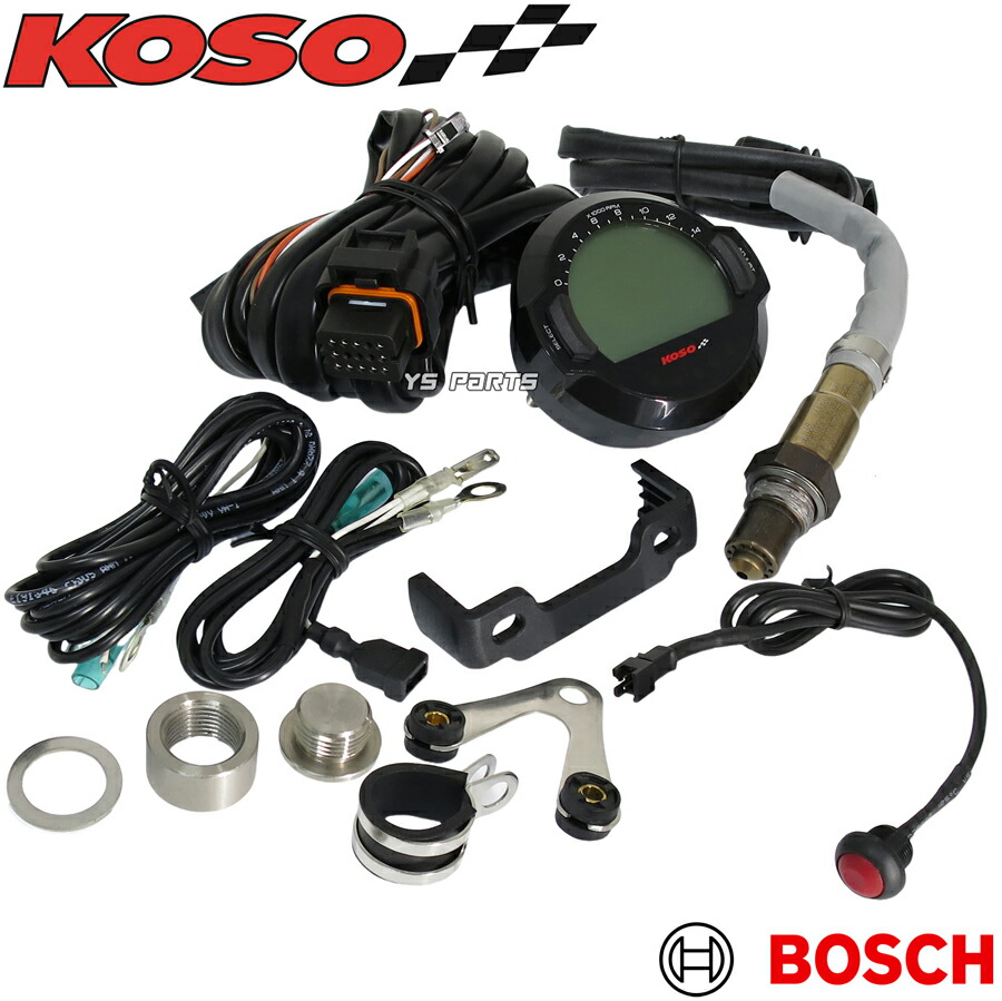 koso 空燃費計センサー 正規品】KOSOデジタル空燃比計 ホンダ用O2センサーハーネス付属