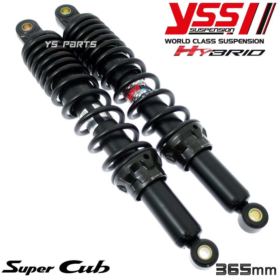 YSS Racing製 JOG系リアショック 230mm ブラック/レッド