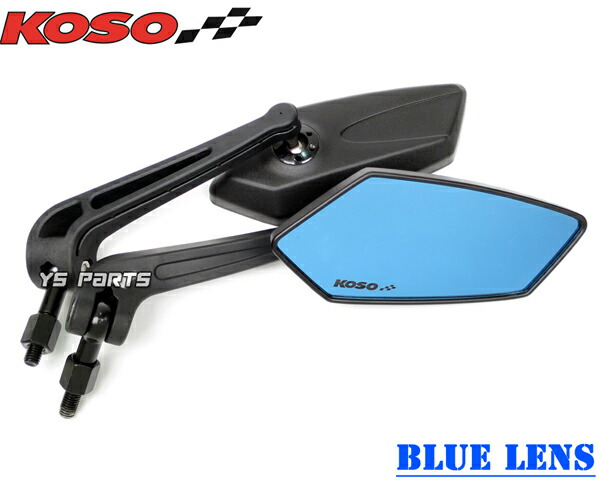 KOSO GTミラー青レンズ　& PCX エンデュランス　シート　同梱 koso-gt-bl-h8-y1.jpg