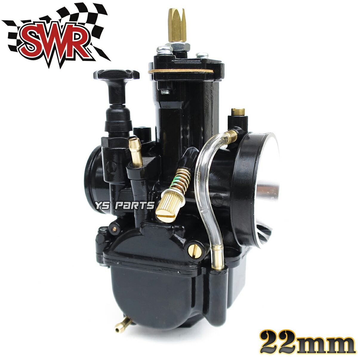 楽天市場】【送料無料】【パワージェット付】SWR PWK22ビッグキャブ セピアZZジーツーレッツ2KSR50KSR80等に : YS PARTS