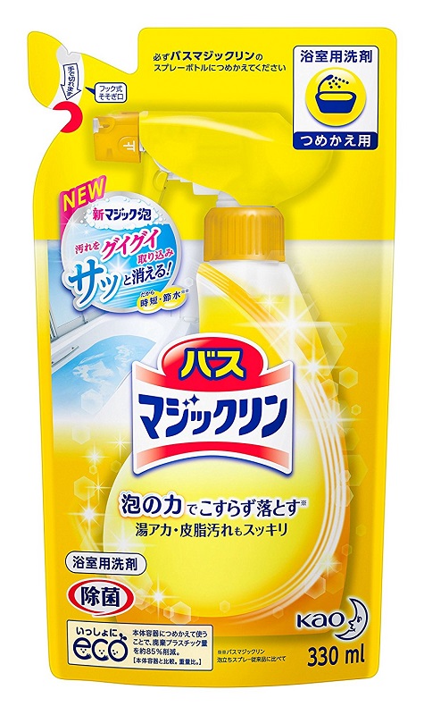 【楽天市場】花王 バスマジックリン泡立ちスプレー SUPERCLEAN 香りが残らないタイプ つめかえ大容量1300ml : 東京生活館