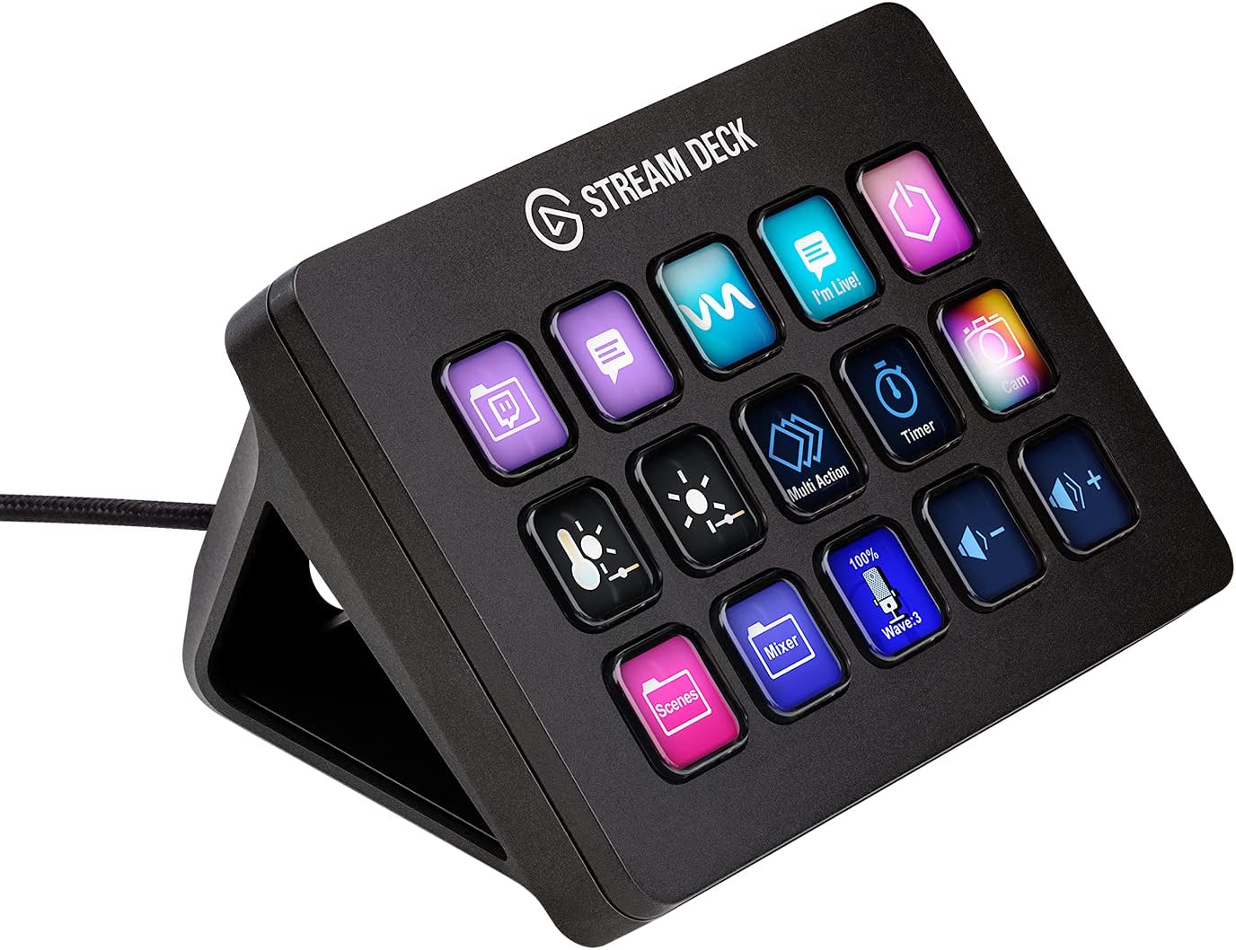 (未使用･未開封品)　Elgato Stream Deck ?カスタム可能な 15個のLCDキー付き ライブコンテンツ作成コントローラ  (正規代理店品、1年間メーカー保証付) qdkdu57 Amazon.co.jp: Elgato Stream Deck【15キー配列】ライブ