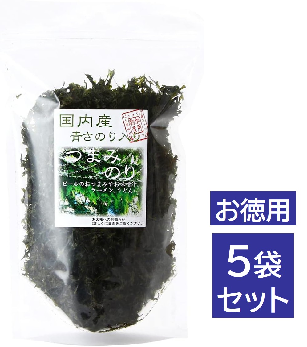 【楽天市場】国内産青さのり入り つまみのり 5袋セット 18g×5 加用物産:Y’s 楽天市場店