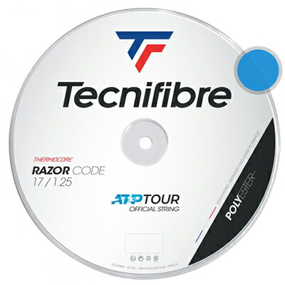 テクニファイバー(Tecnifiber) レーザーコード(Razor Code) ブルー 200mロール｜Ｙテニスショップ