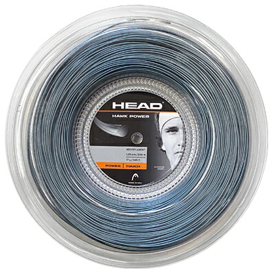 ヘッド(HEAD) ホーク パワー(HAWK POWER) ペトロール 200mロールガット 281032 硬式テニスガット
