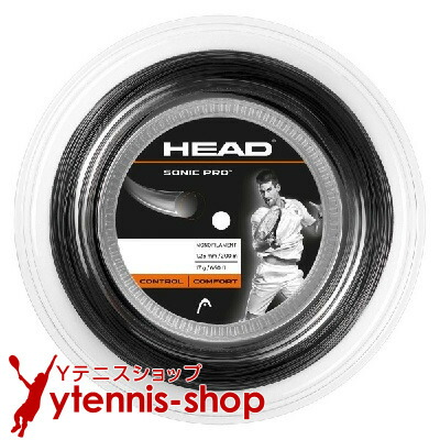ヘッド(HEAD) ソニックプロ(SONIC PRO) ブラック 200mロール 10,757円