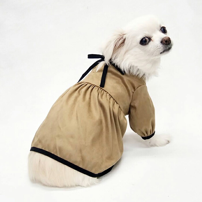 リトル犬服ハンドメイドワンピース 楽天市場】【胴長小型犬向け】重ね着風ドールワンピース型紙