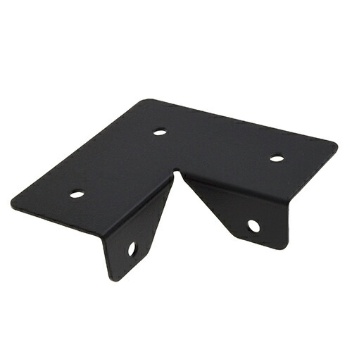 SELECTS 補助金具 2×4材用らくらく取付C 2バイ用 マットブラック ［20個］ #黒 八幡ねじ YAHATA DIY 通販
