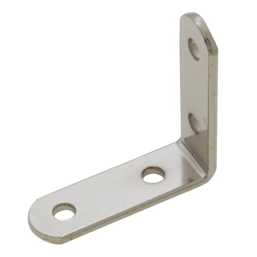 KV ミニステーL字金具 MS24 29X29mm ニッケル (500個箱売)