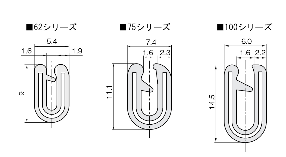 再再再..販 IWATA 100-16-W-5T-L47 トリム 100シリーズTPE 47M - 通販