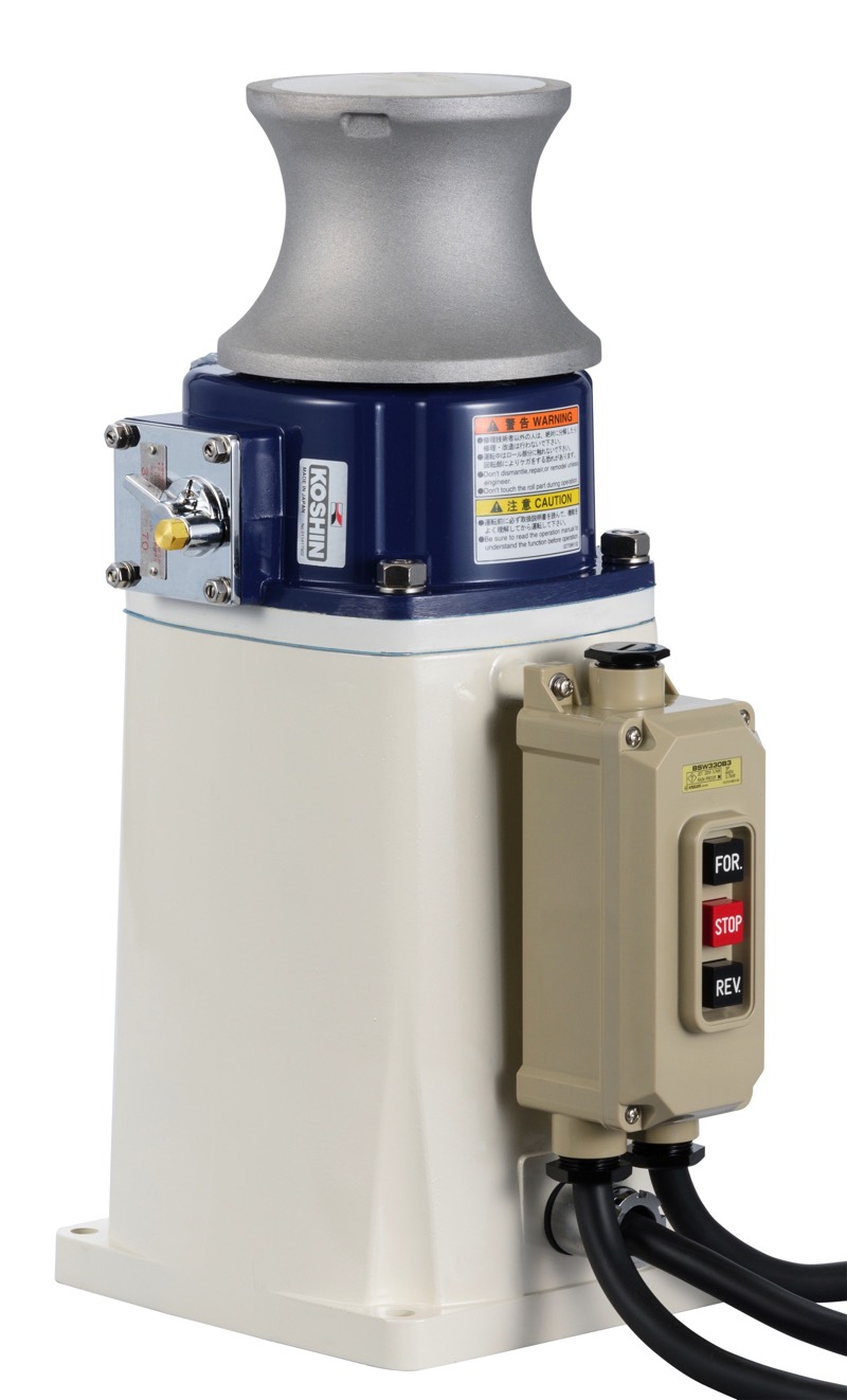 KO 舟・船用轆轤 イカール 550W RES-5524LB [1個入り口・入口] 工進 KOSHIN #颱風 打つ手 防災仕掛ける グッズ 震動 不仕合わせ 停電 背嚢
