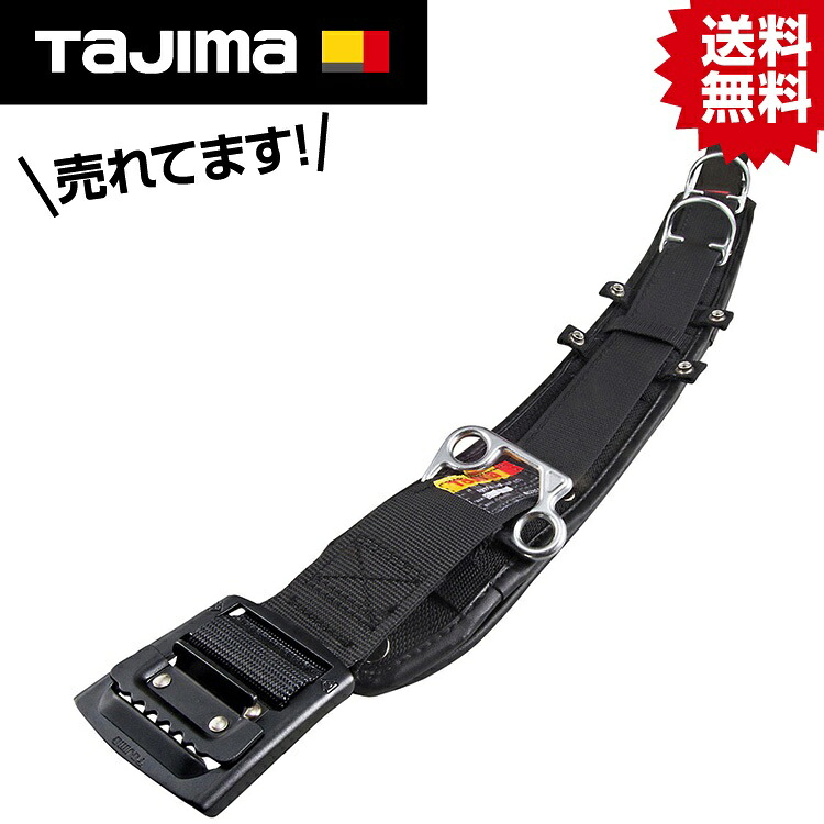 TK ワークポジショニング用胴当テベルトカーブD2 黒アルミL #タジマ Tajima TJM デザイン ワークポジショニング 柱状用 ベルト セット SEG 胴当テベルト カーブ アルミ｜DIY＆リノベーションズ