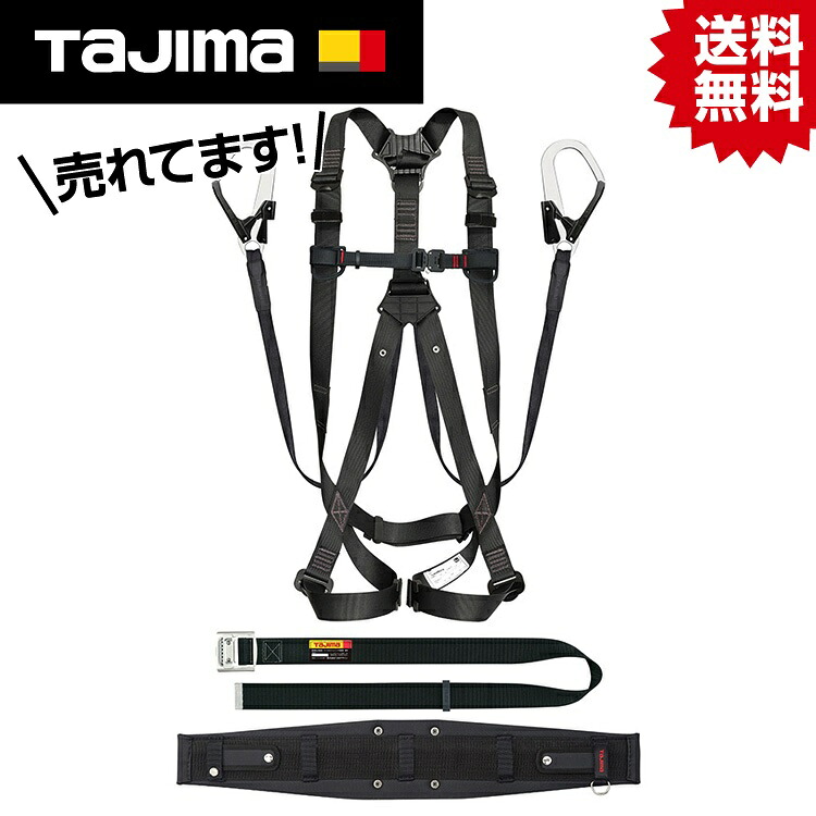 TK セグネス 301 L #タジマ Tajima TJM デザイン 安全帯 墜落制止用器具 新規格 適合品 落下防止 落下 防止 安全 SEG セグ フルハーネス ハーネス ZA GS 黒 L ランヤード ダブル ジャバラ 蛇腹 リール 巻キ取リ 14,760円