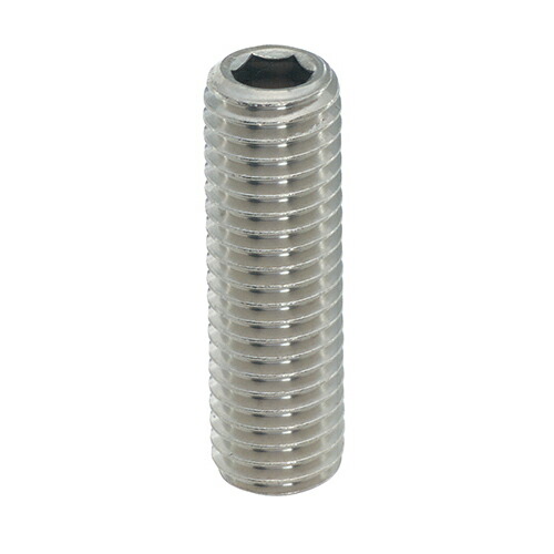 ステンレス六角穴付止めねじ M6X20 【500本】 ホーロ いもねじ イモネジ 6角 6カク bolt nut 八幡ねじ ネジ|DIY&リノベーションズ